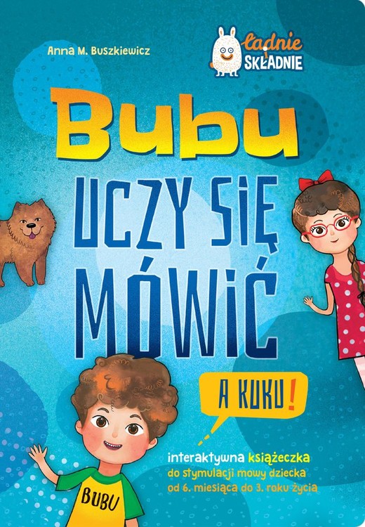 okładka Bubu uczy się mówić. A kuku! książka