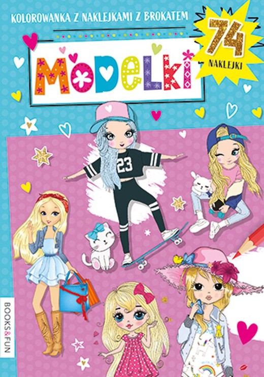 okładka Modelki. Kolorowanka książka | Opracowanie zbiorowe