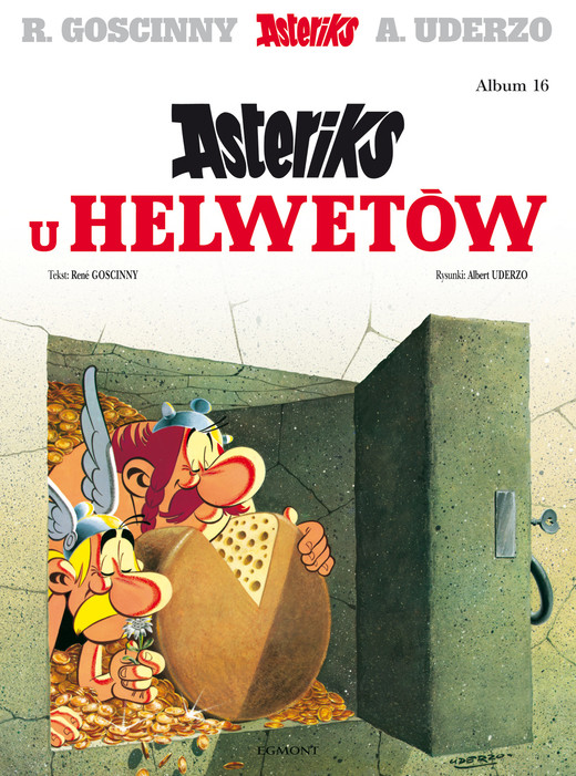 okładka Asteriks u Helwetów. Asteriks. Tom 16 książka