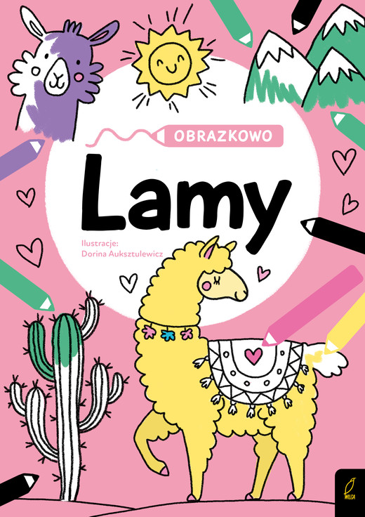 okładka Lamy. Obrazkowo książka | Opracowanie zbiorowe