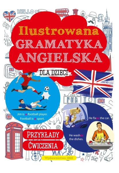 okładka Ilustrowana gramatyka angielska dla dzieci książka | Machałowska M.