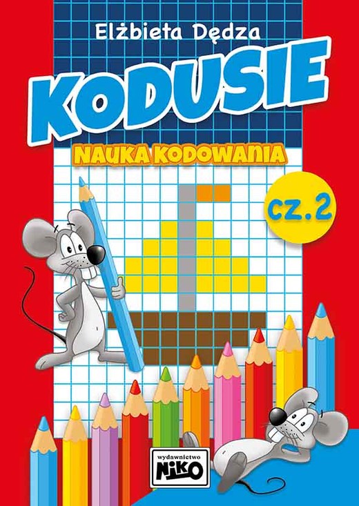 okładka Kodusie nauka kodowania część 2 książka | Elżbieta Dędza