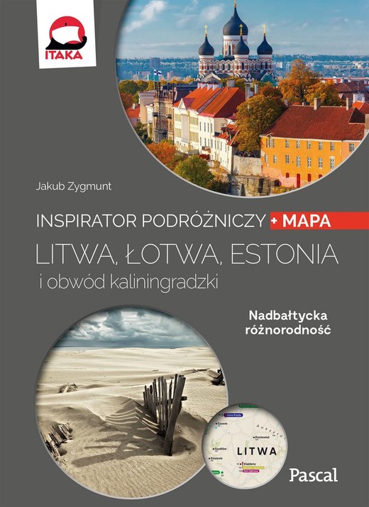okładka Litwa łotwa estonia i obwód kaliningradzki inspirator podróżniczy Pascal książka | Opracowanie zbiorowe