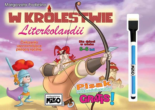 okładka W królestwie literkolandii książka | Podleśna Małgorzata