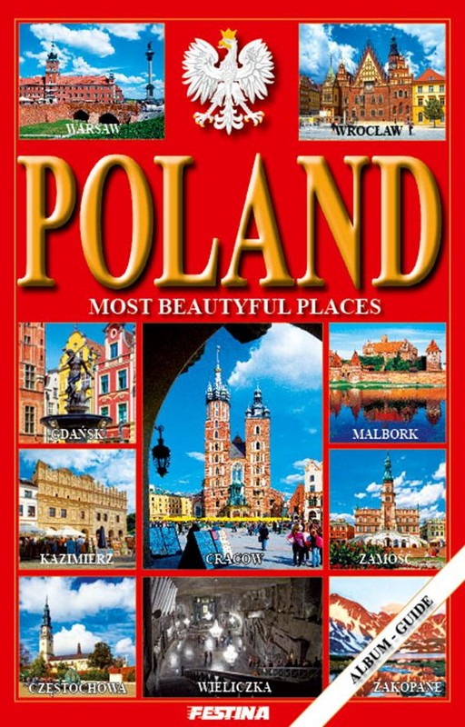 okładka Polska najpiękniejsze miejsca. Poland the most beautyful places wer. angielska książka | Rafał Jabłoński