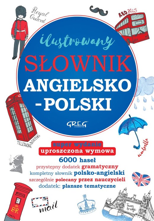 okładka Ilustrowany słownik angielsko-polski polsko-angielski książka | Daniela MacIsaac