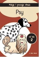 okładka Psy maluję i poznaję słowa książka | Opracowanie zbiorowe