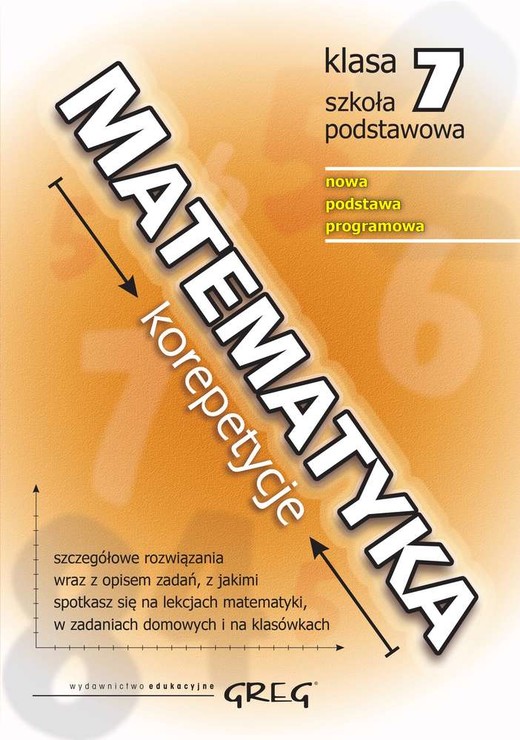 okładka Matematyka. Korepetycje, klasa 7 książka