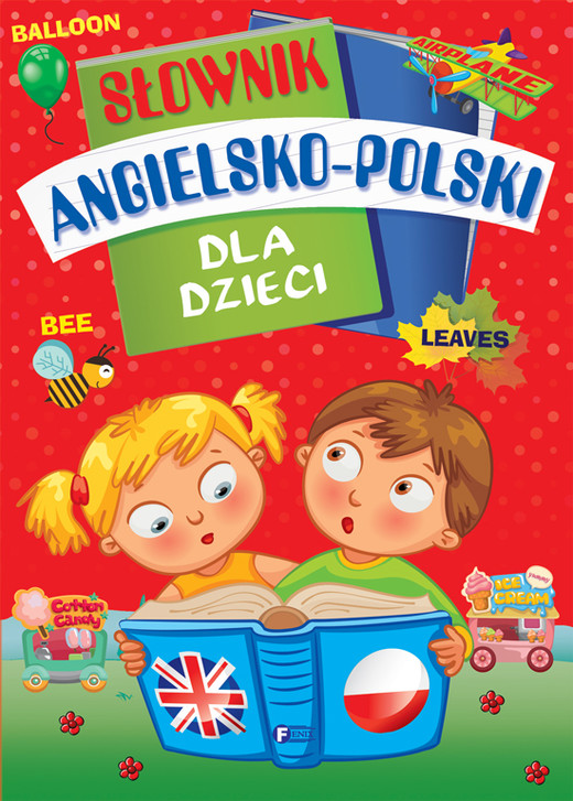 okładka Słownik angielsko polski dla dzieci książka | Opracowanie zbiorowe