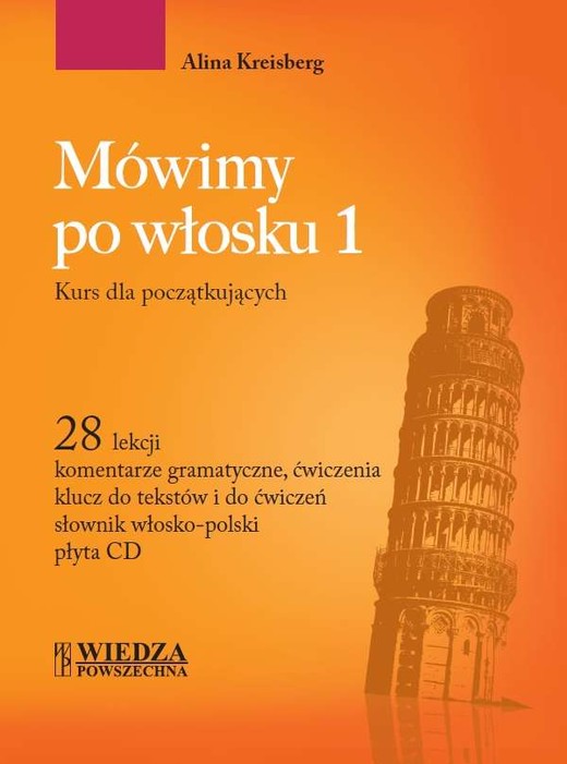 okładka Mówimy po włosku 1 kurs dla poczatkujących + CD książka | Alina Kreisberg
