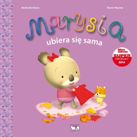 okładka Marysia ubiera się sama książka | Nadia Berkane