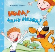 okładka Hura mamy pieska książka | Barbara Wicher