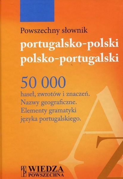 okładka Powszechny słownik portugalsko-polski polsko-portugalski książka | Opracowanie zbiorowe