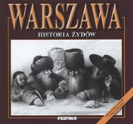 okładka Warszawa historia żydów wer. polska książka | Rafał Jabłoński
