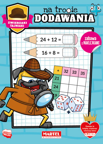 okładka Zwierzaki tajniaki na tropie dodawania książka | Salamon Katarzyna