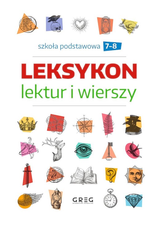 okładka Leksykon lektur i wierszy. Szkoła podstawowa. Klasy 7-8 książka | Opracowanie zbiorowe