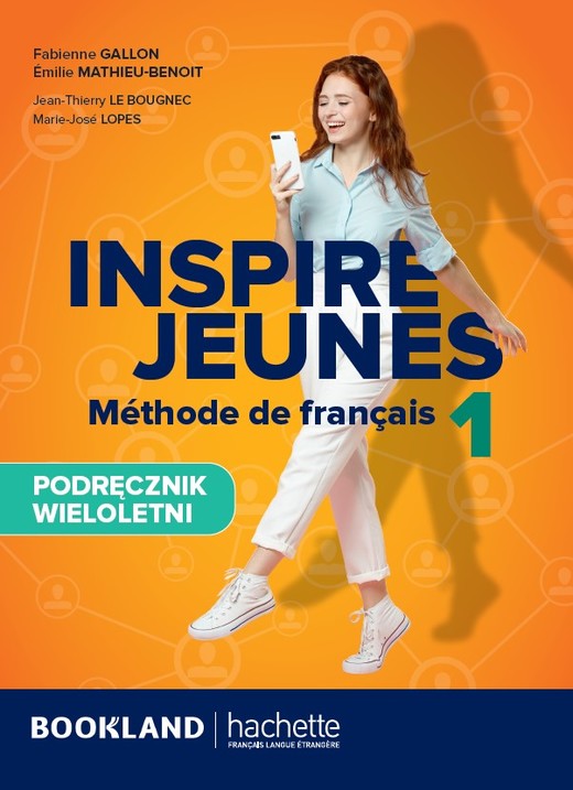okładka Inspire Jeunes 1 podręcznik + audio online książka | Opracowanie zbiorowe