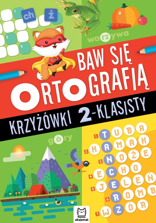okładka Krzyżówki 2-klasisty. Baw się ortografią książka | Opracowanie zbiorowe