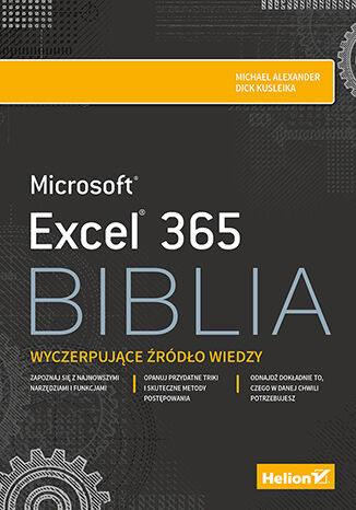 okładka Excel 365. Biblia książka | Michael Alexander