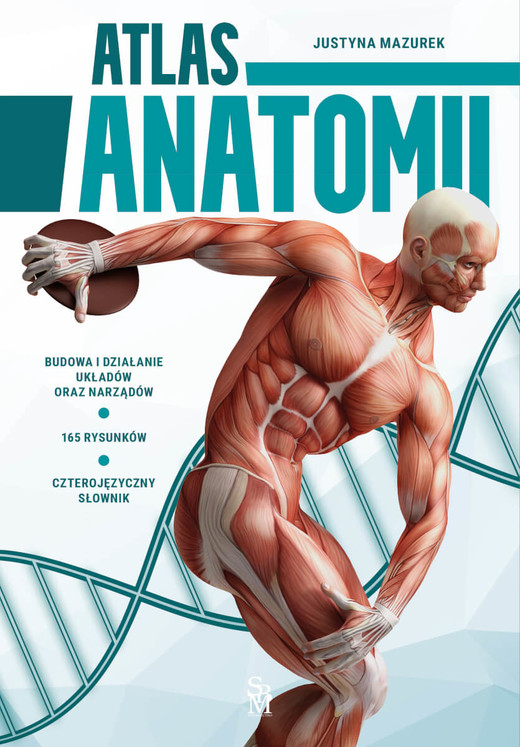 okładka Atlas anatomii książka | Mazurek Justyna