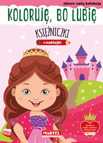 okładka Księżniczki. Koloruję, bo lubię książka | Natasza Korpik