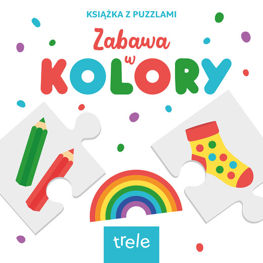 okładka Kolory. Książka z puzzlami książka | Opracowanie zbiorowe