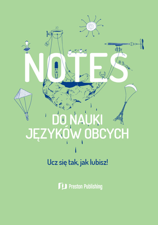 okładka Notes do nauki języków obcych (pistacjowa okładka) książka | Opracowanie zbiorowe
