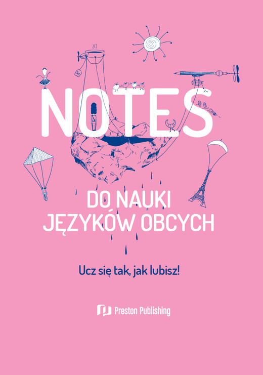 okładka Notes do nauki języków obcych (okładka pudrowy róż) książka | Opracowanie zbiorowe