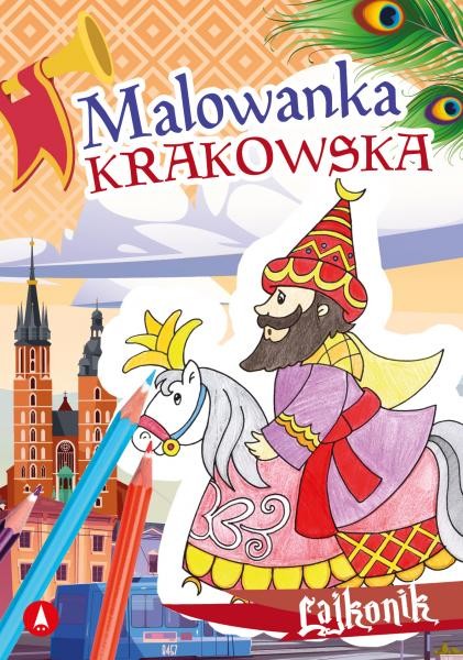 okładka Lajkonik. Malowanka krakowska książka