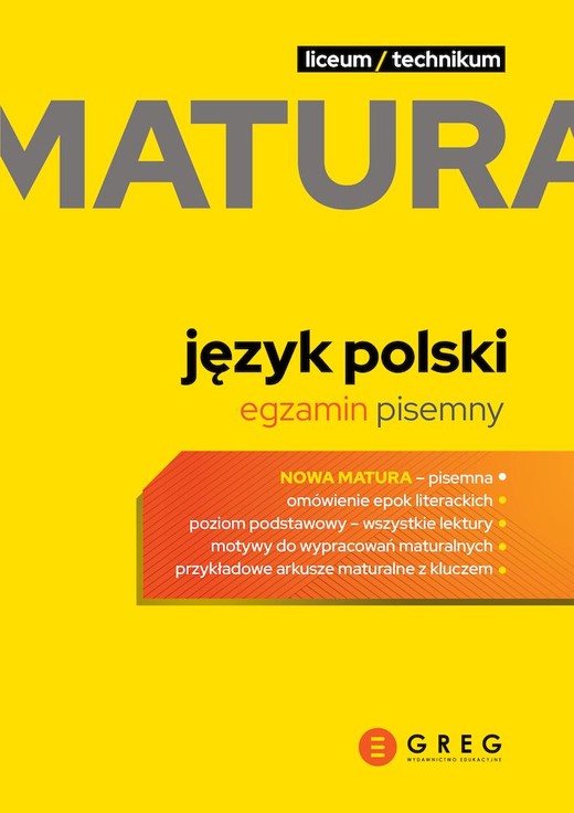 okładka Język polski. Egzamin pisemny. Matura 2024 książka | Opracowanie zbiorowe