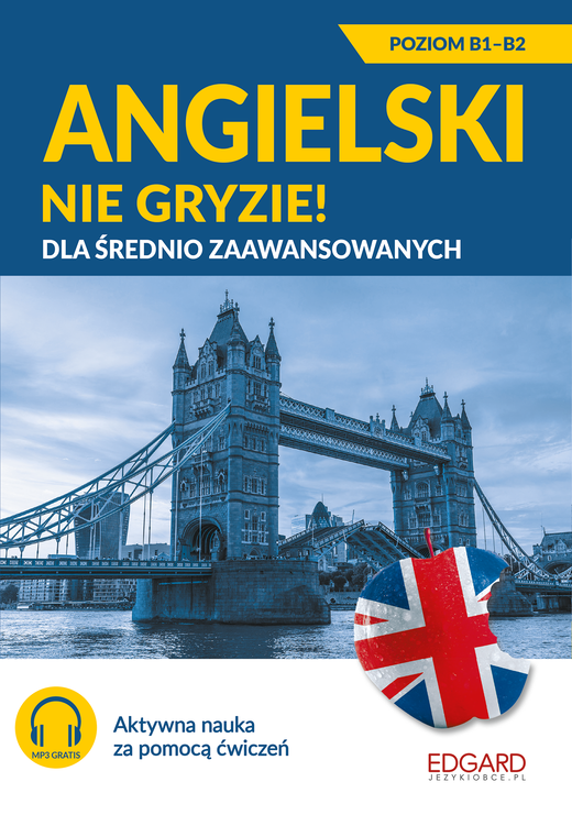 okładka Angielski nie gryzie! Dla średnio zaawansowanych wyd. 2 książka | Zimnoch Katarzyna