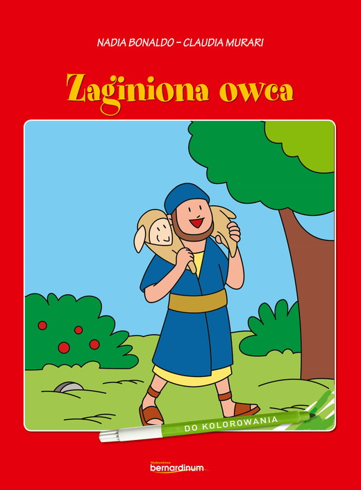 okładka Zaginiona owca. Kolorowanka książka