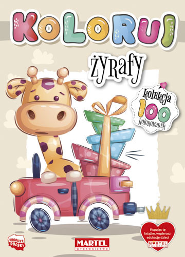 okładka Żyrafy. Koloruj książka | Opracowanie zbiorowe