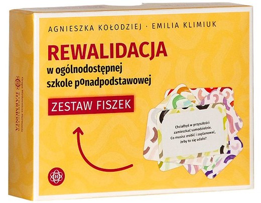 okładka Rewalidacja w ogólnodostępnej szkole ponadpodstawowej Zestaw fiszek książka | Emilia Klimiuk, Agnieszka Kołodziej