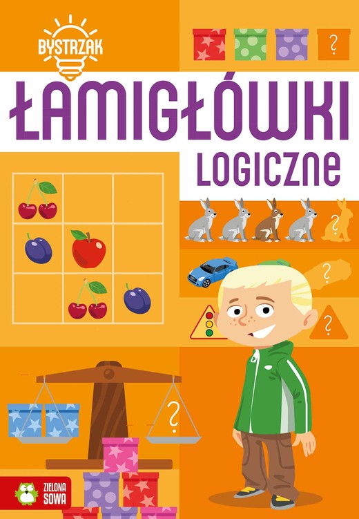 okładka Łamigłówki logiczne. Bystrzak książka | Opracowanie zbiorowe