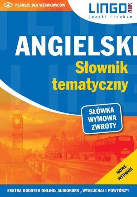 okładka Angielski. Słownik tematyczny + MP3 książka | Opracowanie zbiorowe