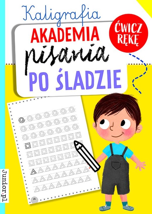okładka Akademia pisania po śladzie. Kaligrafia książka | Opracowanie zbiorowe