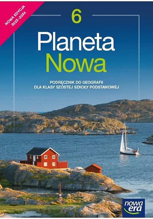 okładka Geografia Planeta nowa podręcznik dla klasy 6 szkoły podstawowej EDYCJA 2022-2024 66812 książka