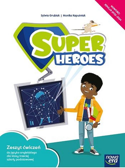 okładka Język angielski Super Heroes Zeszyt ćwiczeń 3 klasa szkoła podstawowa EDYCJA 2022-2024 70165 książka