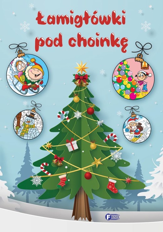 okładka Łamigłówki pod choinkę książka | Opracowanie zbiorowe