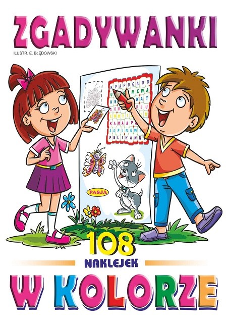 okładka Zgadywanki w kolorze książka | Ernest Błędowski