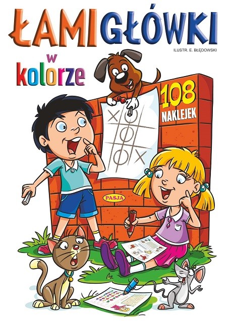 okładka Łamigłówki w kolorze książka | Ernest Błędowski