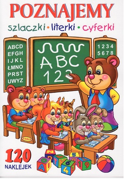 okładka Poznajemy szlaczki, literki, cyferki książka | Budek Mariola