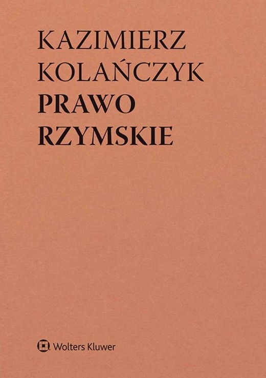 okładka Prawo rzymskie książka | Wojciech Dajczak