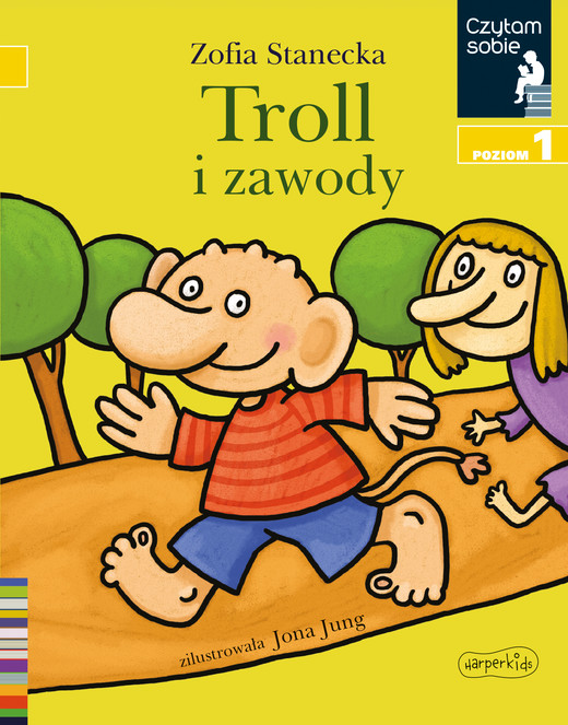 okładka Troll i zawody. Czytam sobie. Poziom 1 książka | Zofia Stanecka