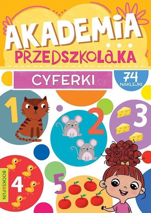 okładka Cyferki. Akademia przedszkolaka książka | Opracowanie zbiorowe