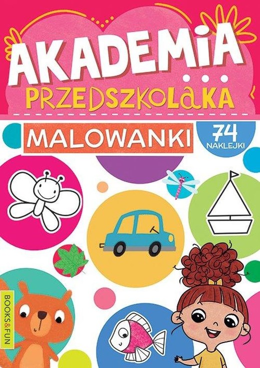 okładka Malowanki. Akademia przedszkolaka książka | Opracowanie zbiorowe