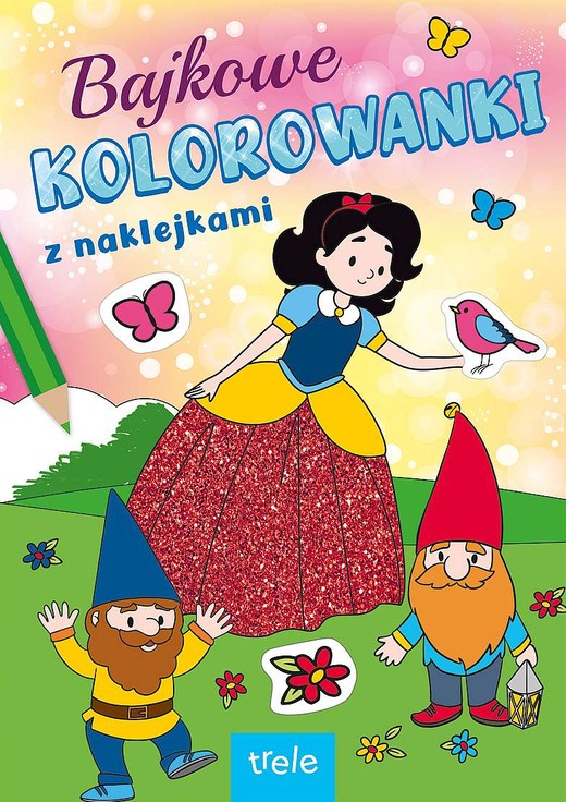 okładka Bajkowe kolorowanki. Bajkowe postaci książka | Opracowanie zbiorowe