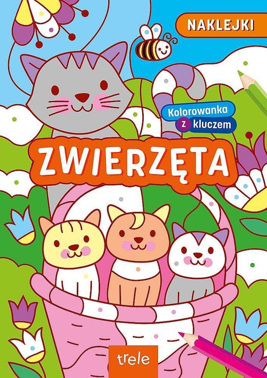 okładka Kolorowanki z kluczem. Zwierzęta książka | Opracowanie zbiorowe