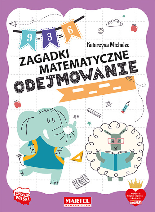 okładka Odejmowanie. Zagadki matematyczne książka | Katarzyna Michalec